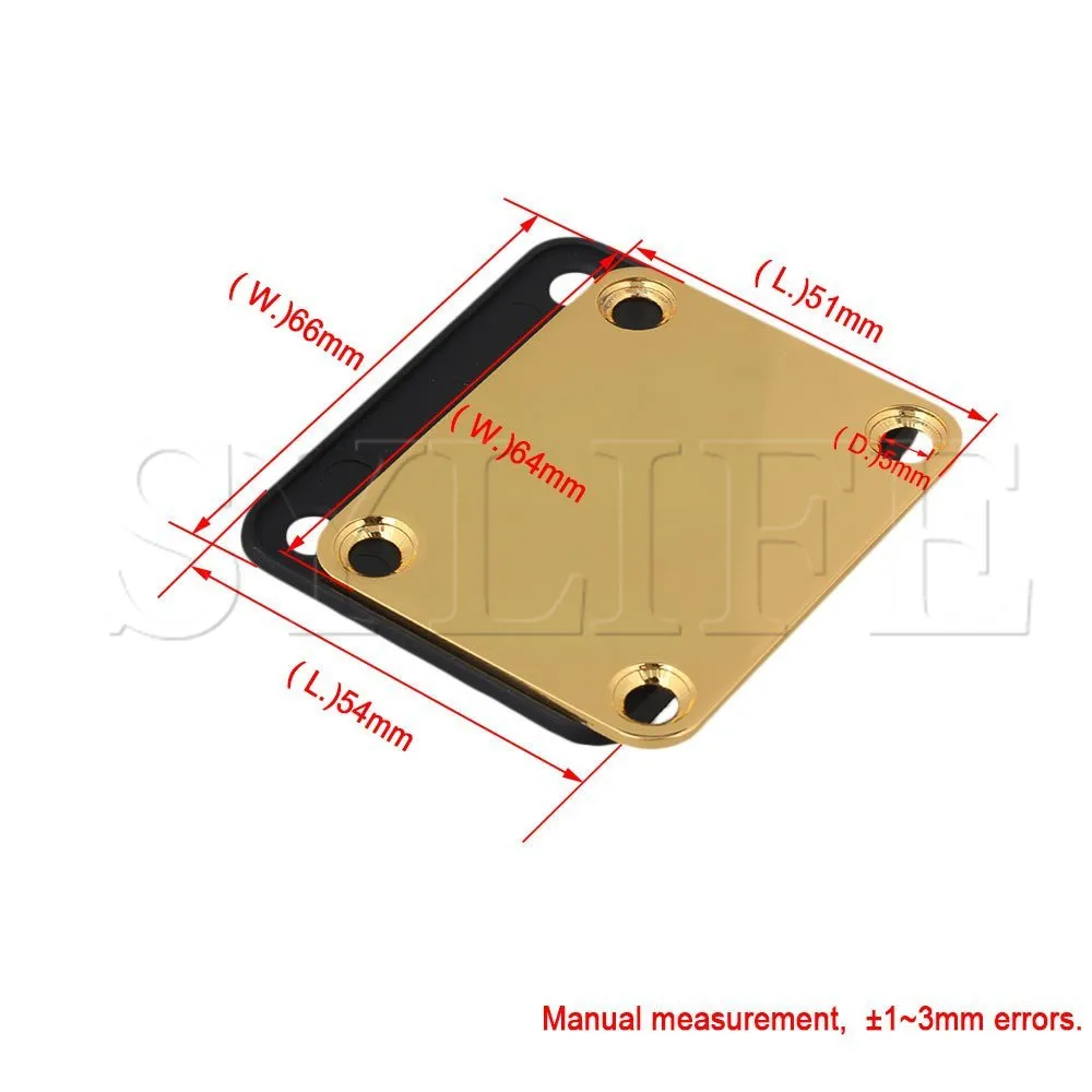 Гитарная шея с винтами сменный фиксатор для электрогитары золотой|Детали и