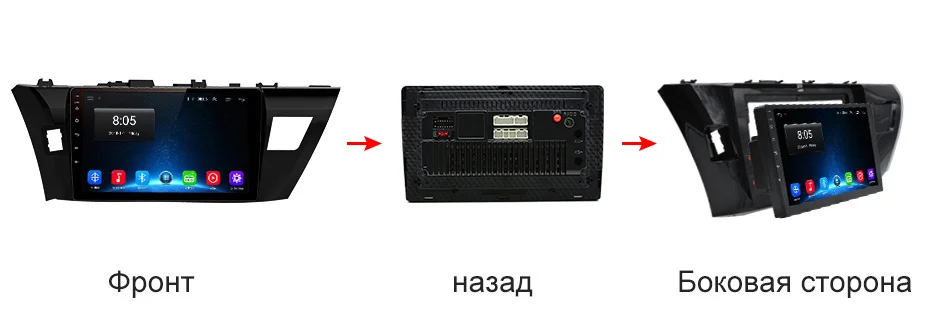 Junsun V1 pro 4G+ 64G CarPlay Android 9,0 DSP для Toyota Corolla автомобильный Радио Мультимедиа Видео плеер gps RDS 2 din dvd