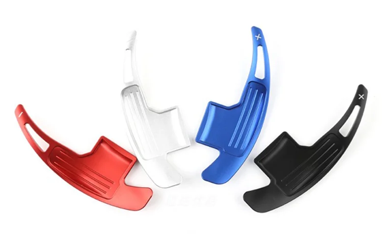 

Car Styling for Ford Mustang 2015 2016 2017 2018 2019 Steering Wheel Gear Shifters Paddle Aluminum Alloy Cover Trim 2pcs