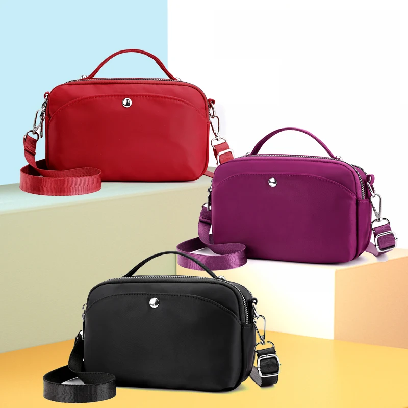 Модная легкая нейлоновая женская сумка маленькая Водонепроницаемая практичная