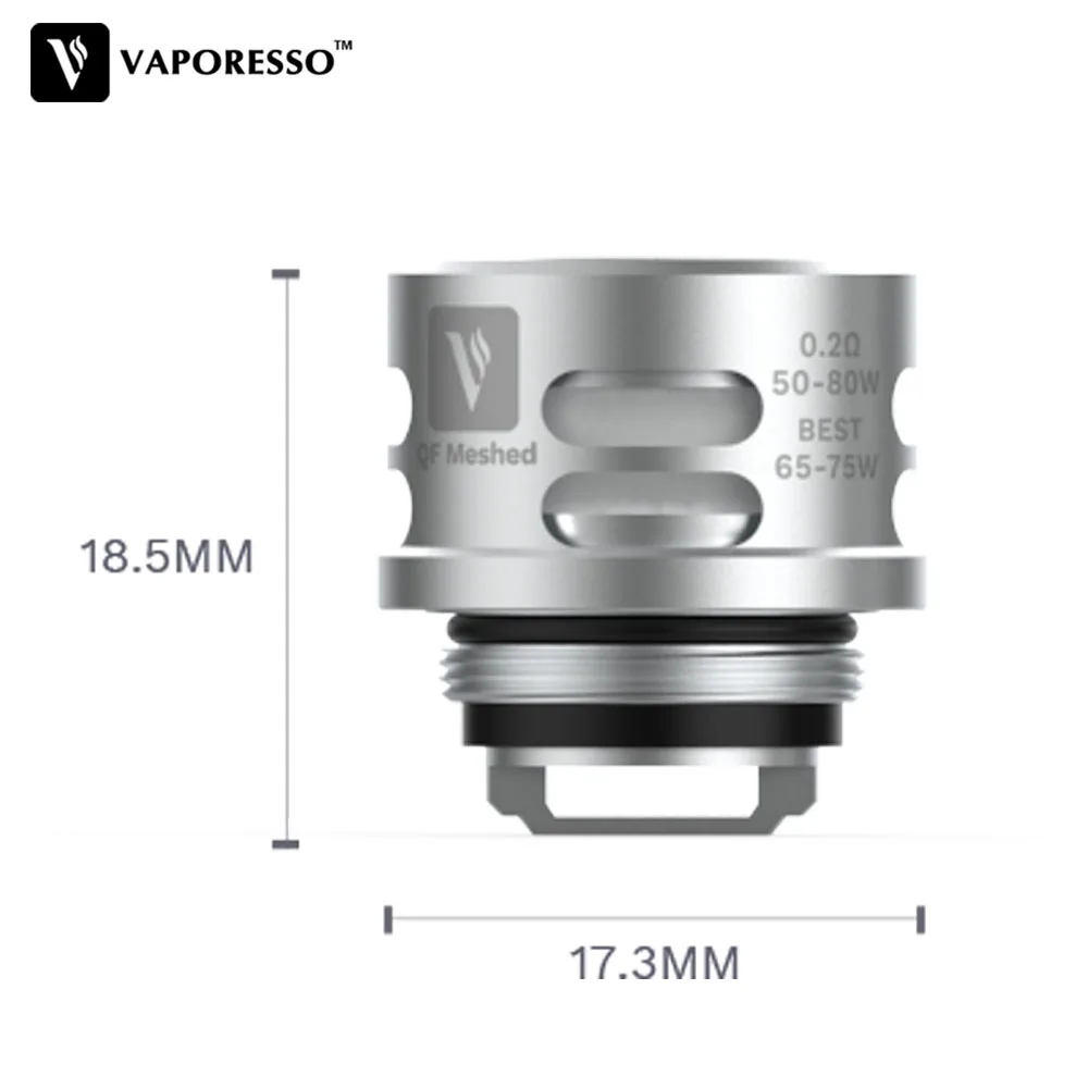 3 шт./упак. спираль Vaporesso QF Strip 0.15ohm сетка 0.2ohm для замены SKRR S танк Атомайзеры Core E cig