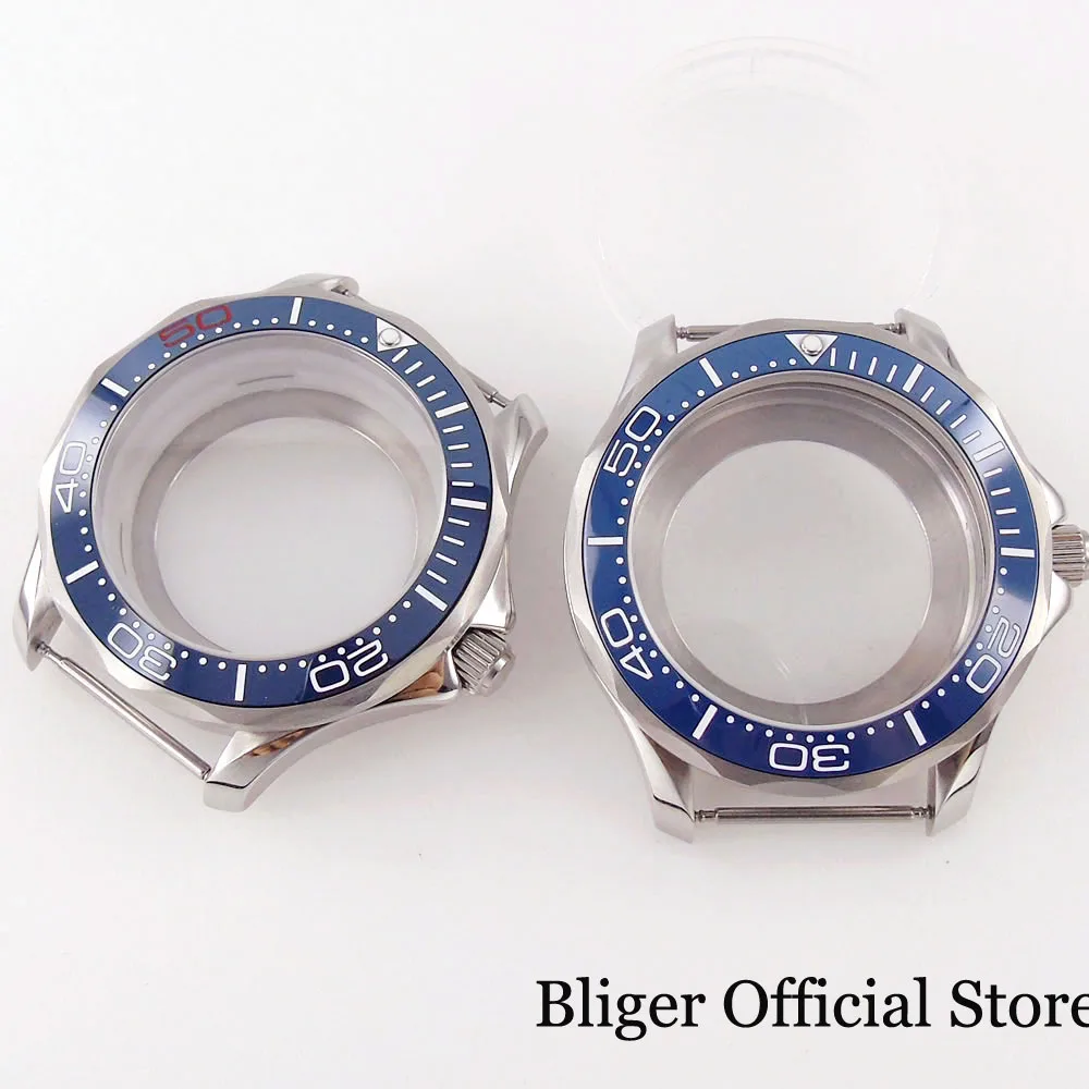 

fit NH35A NH36A ETA2836 2824 MIYOTA 8215 821A 8205 DG 2813 Glass Back 316L Stainless Steel 41mm Watch Case