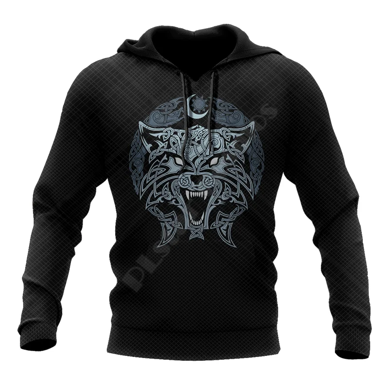 

Viking Better to Be a Wolf of Odin than a Lamb of God 3D Printed Sweatshirt zipper hoodies women men Pullover Cosplay Costumes