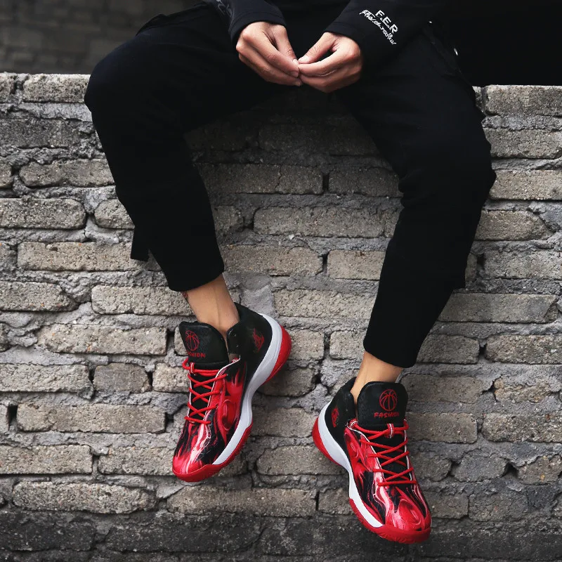 2021 New Basketball Shoes Men Outdoor Breathable Training Sport Sneakers Professional Trend Basketball Sneakers Zapatos Hombre