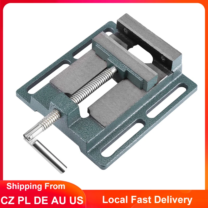 

Hobby Bench Vise 4 Inch Universal Multifunctional Work Table Drill Milling Machine Stent Parallel Jaw Vice Drill Press Vise