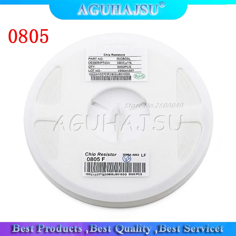 300 шт 0805 SMD резистор 1% 22K ohm 1/8W 223|Резисторы| |