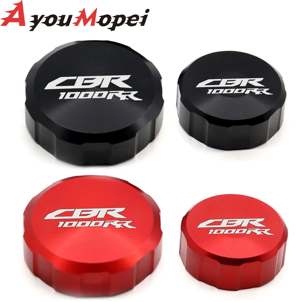 Фото - For HONDA CBR1000RR 2004-2017 2016 High quality Motorcycle CNC Aluminum Rear & Front Brake Fluid Reservoir Cap Cylinder cover car high quality brake fluid 1l for general purpose models can use dot 4 for fast braking
