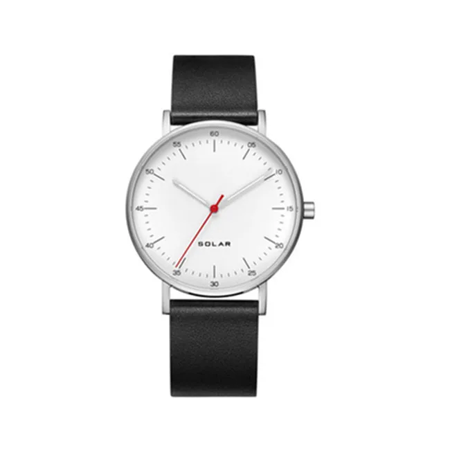 White Новые ультра-тонкие часы Xiaomi TwentySeventeen, светящиеся 3ATM, водонепроницаемые повседневные часы с кожаным ремешком, пара наручных часов - Цвет: White