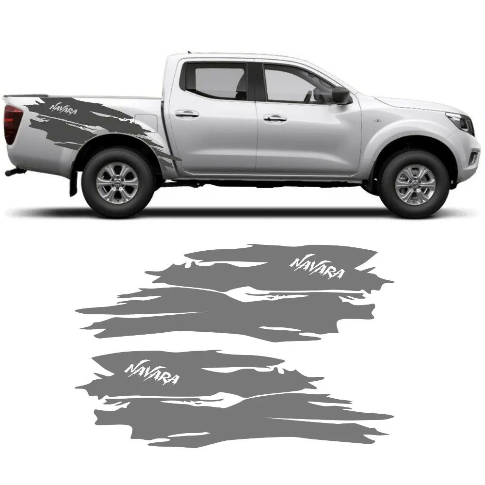 2 шт. наклейки для NISSAN NAVARA Pick up 4x4 | Автомобили и мотоциклы