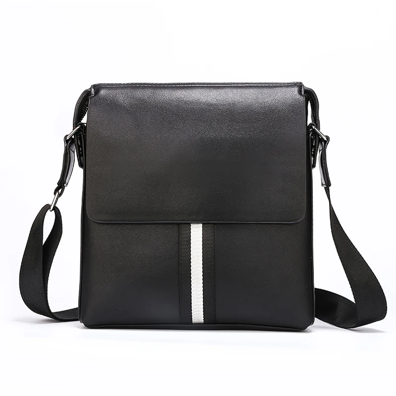 

Male Crossbody Bags Men Messenger Bag Hot Sale Male Small Flap Shoulder Bags Men's Travel New Handbags Leather Business Satchels