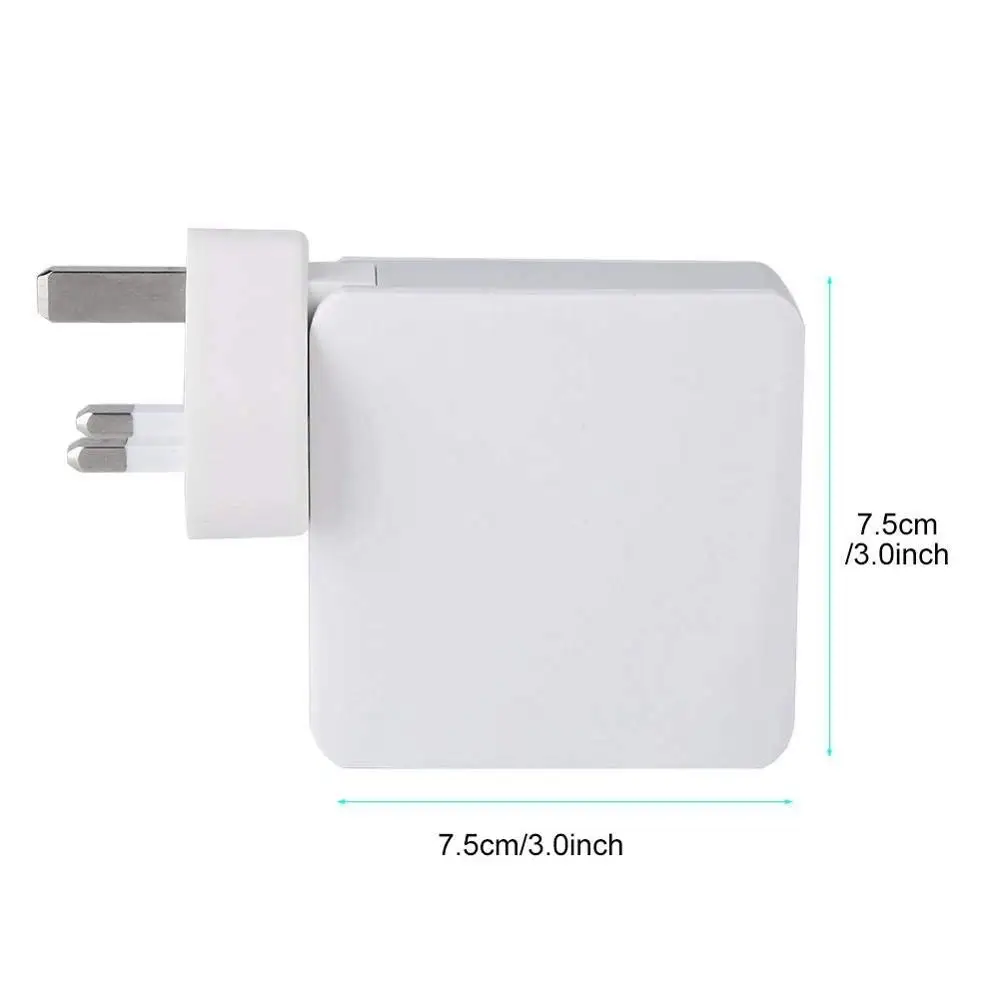 1 шт. адаптер питания типа C USB 3 0 быстрое зарядное устройство многонапряжение QC