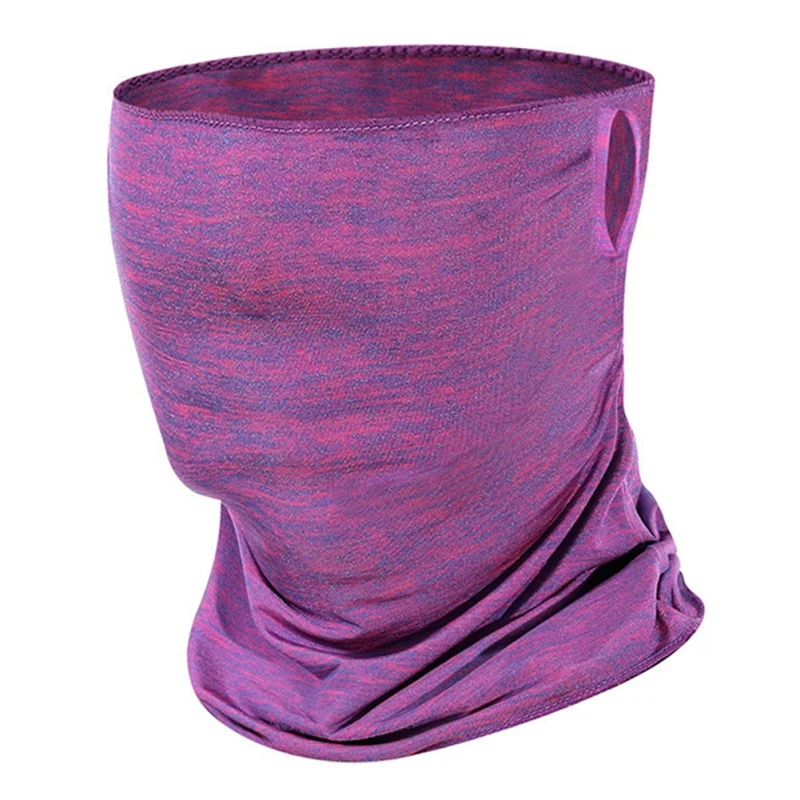 Дышащая быстросохнущая велосипедная маска для лица шарф Спортивная ледяной шелк