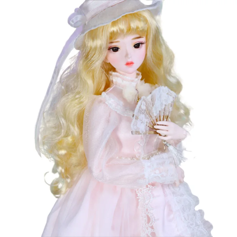 

DBS 1/3 BJD Blonde Princess Doll 60cm 26 Joints with Clothes Dress Up DIY Collection Set Gift Toys Sd High Quality Doll