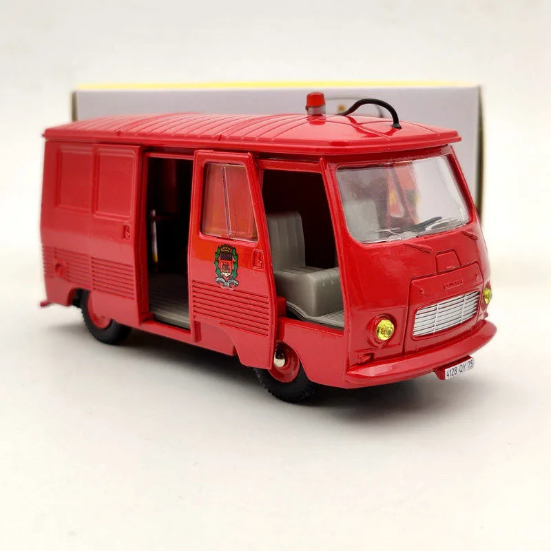 Коллекция 1/43 года Atlas Dinky Toys 570 P фургон ~ geot J7 модель пожарной машины литые модели
