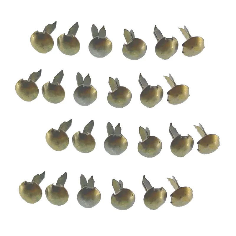 500 шт. под бронзу железа круглые металлические мини брадс для рукоделия