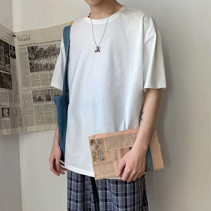 Футболка мужская летняя однотонная из дышащего хлопка Черная|sweater manufacturer|sweater