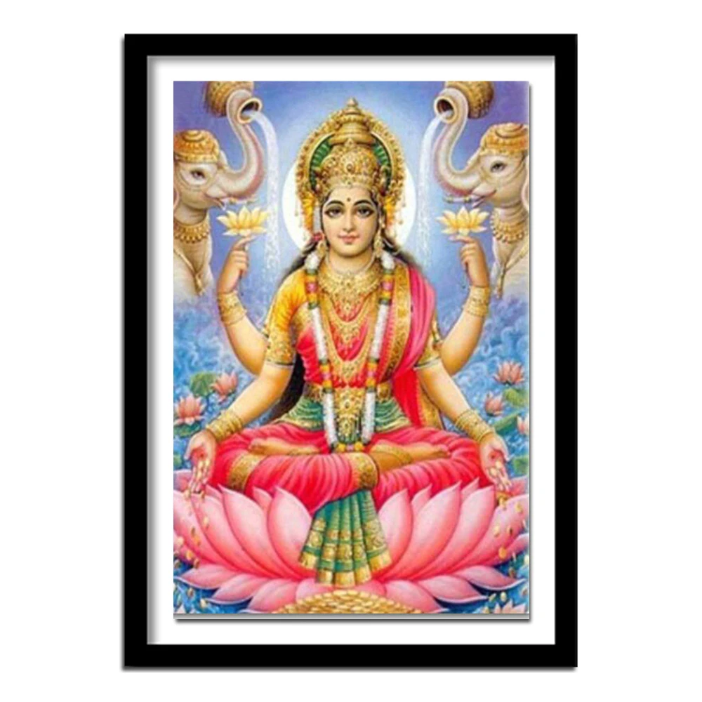 3d полная Алмазная картина Бог богатства вышивка Lakshmi квадратная с изображением