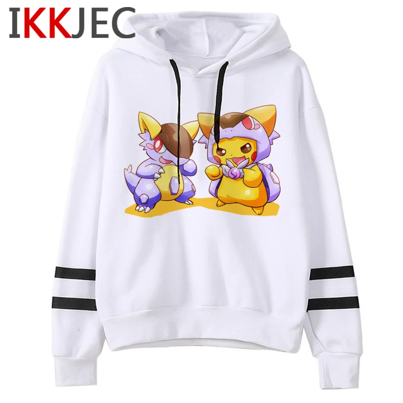 Pokemon Go, забавные теплые толстовки с героями мультфильмов, мужские/wo, милые Пикачу, японское аниме, толстовки, модные, 90 s, Steetwear, худи для мужчин/женщин - Цвет: 2133