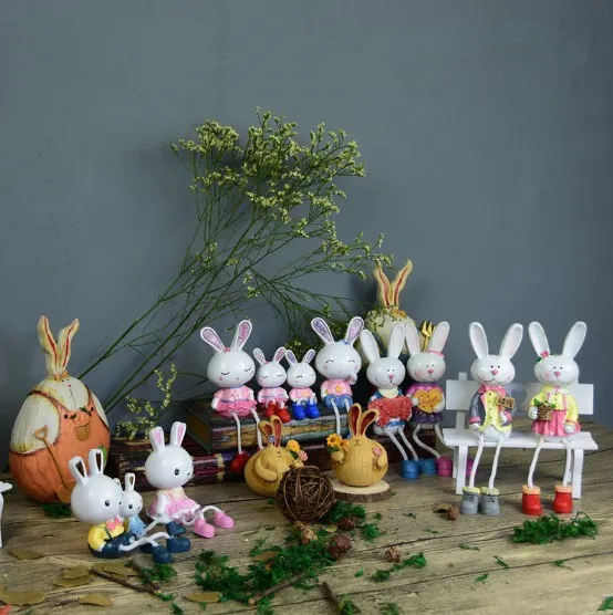 

Украшение для дома, украшения для гостиной комнаты, ручная работа, прекрасная кукла с резиновыми ногами, креативная комната, мебель для спал...