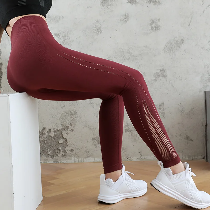 

Leggings Women Grid Seamless Push Up Leggins Tights Yoga Pants High Waist Gym Fitness Slim Running Training Sport Sneakers Woman