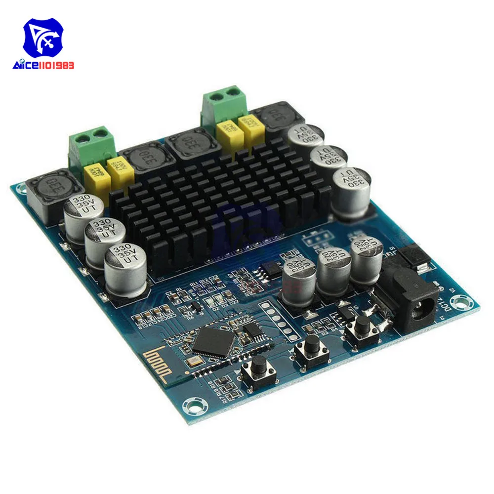 Diymore TPA3116D2 2x120 Вт двухканальный Bluetooth 4 0 Беспроводной цифровой аудио стерео