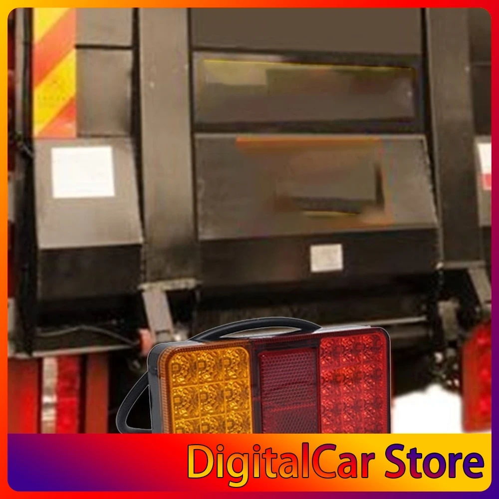 

Долговечный стоп-сигнал для грузовика, 12 В, стоп светильник для прицепа, 24lde, Водонепроницаемый стоп светильник, двухцветный стоп-сигнал