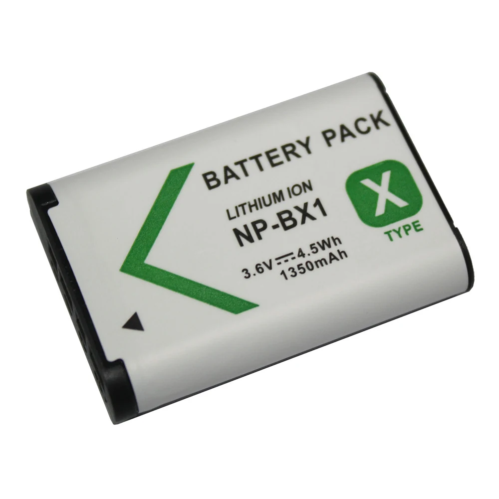 Аккумулятор NPBX1 NP BX1 1350 мАч 2 шт. для Sony DSC RX1 RX100 AS100V M3 M2 HX300 HX400 HX50 HX60 GWP88 AS15 WX350 |