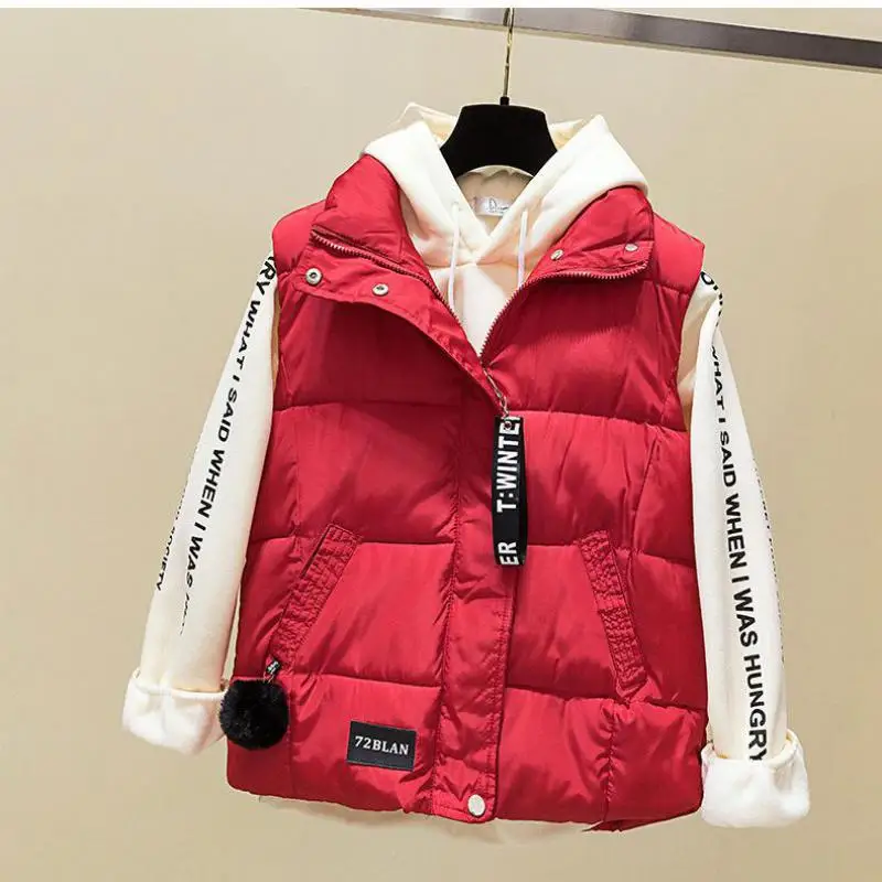 2019 осенне зимний женский модный трендовый хлопковый жилет для волос Женский