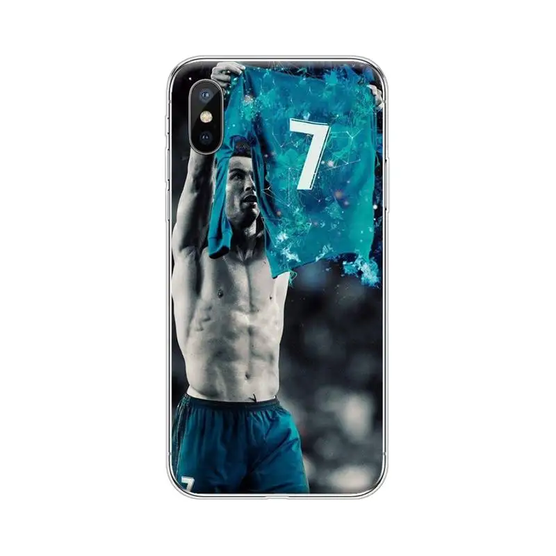 Portugal Football Soccer Ronaldo Luxury Phone Case For iphone 4 4s 5 5S SE 5C 6 6S 7 8 plus X XS XR 11 PRO MAX | Мобильные телефоны