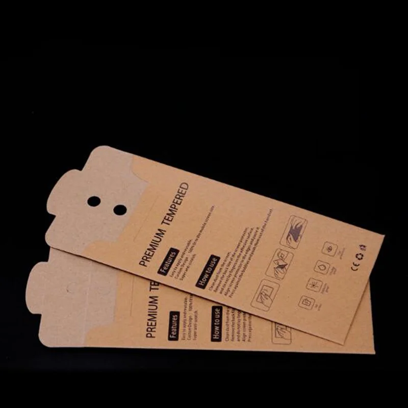 300 шт пустая Розничная крафт-бумага упаковочная сумка для Iphone 11 XS Max мобильный
