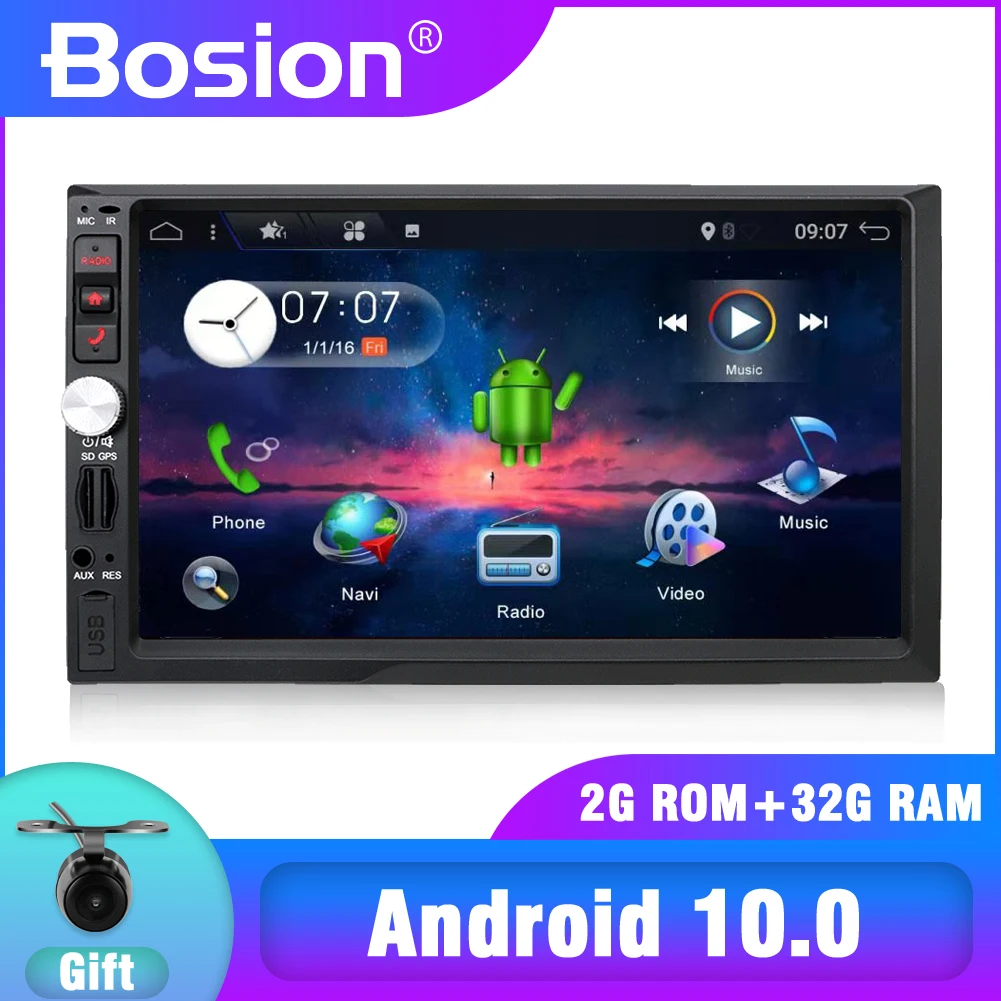 Автомагнитола 2 Din 4 ядра Android 10 0 для NISSAN QASHQAI Tiida стерео радио GPS TV 3G wi fi dvd