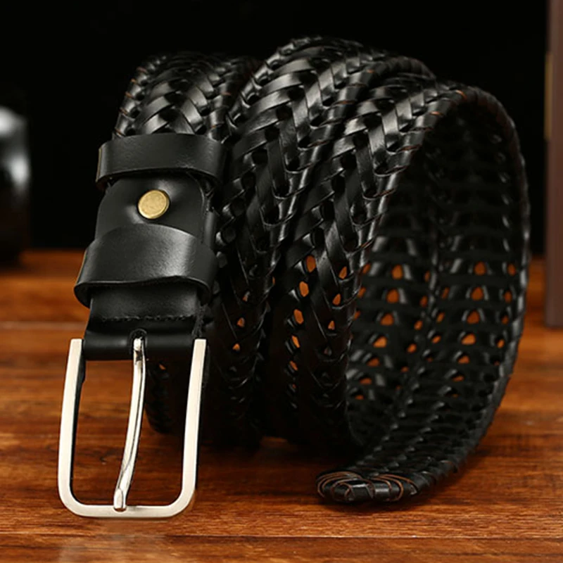 Aoluolan designer luxury belts womens mens Belt Braided Elastic Waist Straps Stretch | Аксессуары для одежды