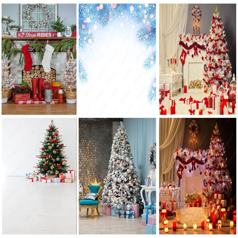 

Christmas Theme Photography Background Snowman Christmas tree Children Portrait Backdrops For Photo Studio Props 211114 SDSD-09