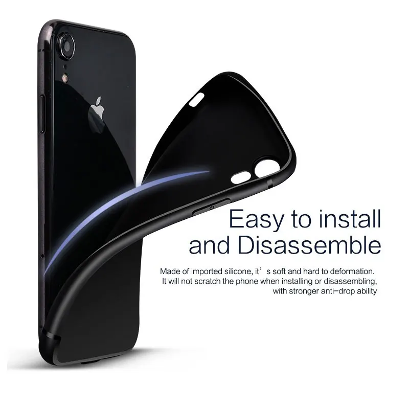 Мягкий силиконовый чехол для iPhone 11 Pro XS Max XR X 8 7 6 6S Plus 5 5S SE | Мобильные телефоны и