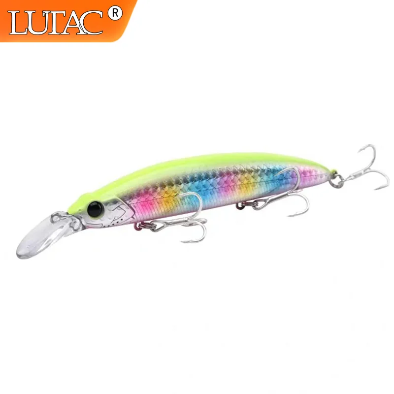 

Lutac Minnow Carp Fishing Jerkbait Lure Wobbler 110mm 21g Floating Pesca Artificia Tackle