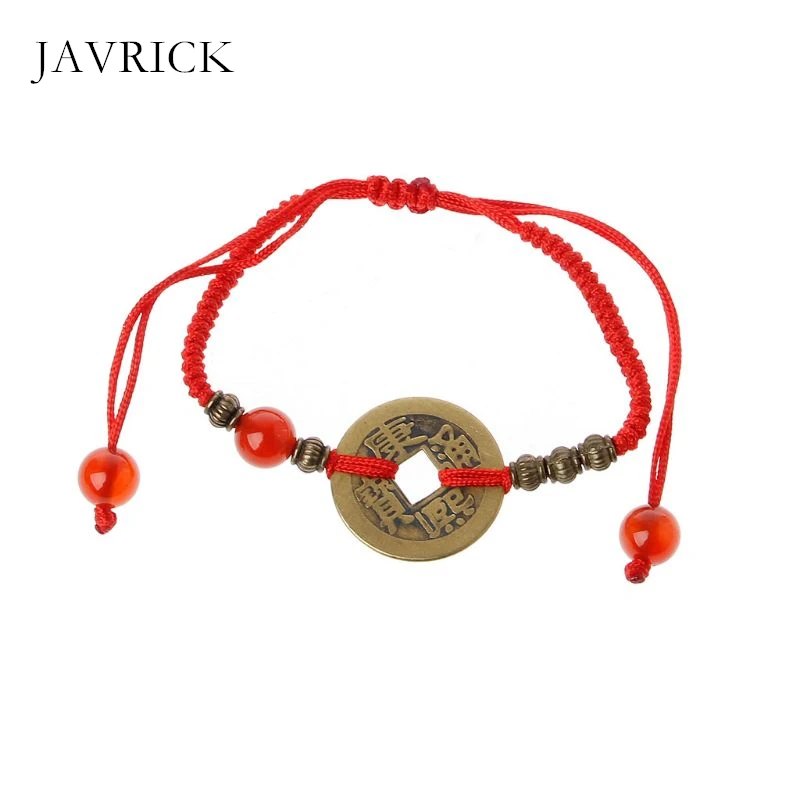 Feng Shui I Ching древняя монета Каббала Красная струна притягивает удачу богатство