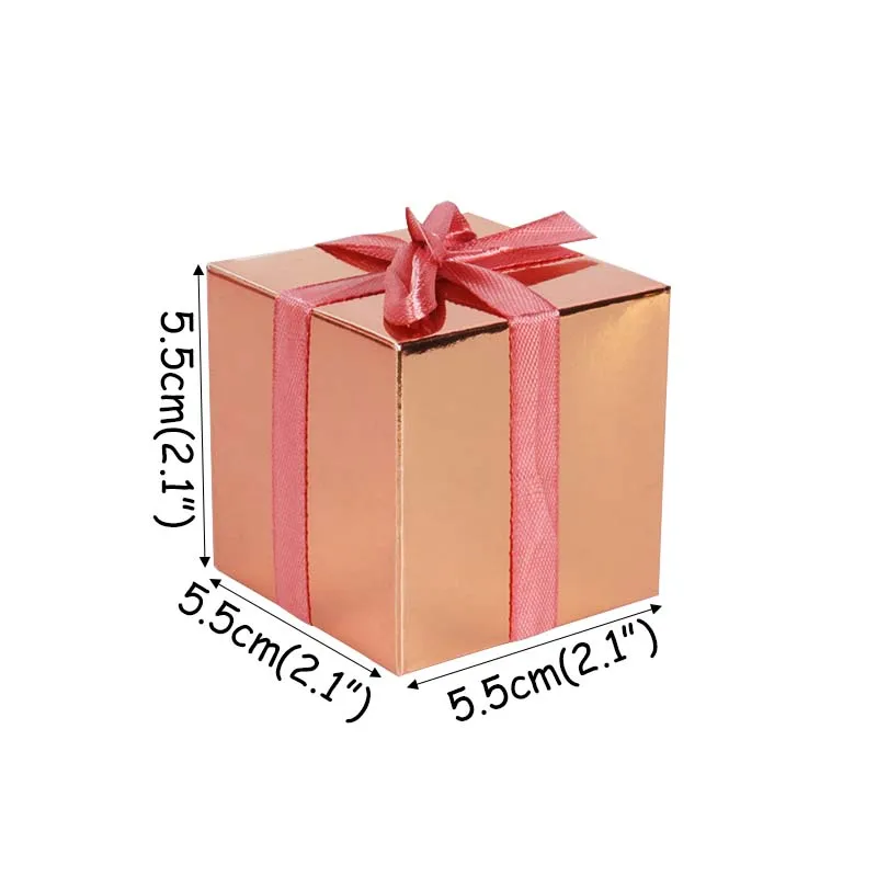 10pcs rose gold box WEIGAO/белая детская коробка с буквенным принтом, прозрачная коробка для хранения воздушных шаров, свадебные украшения, вечерние принадлежности для девочек - Цвет: 10pcs rose gold box