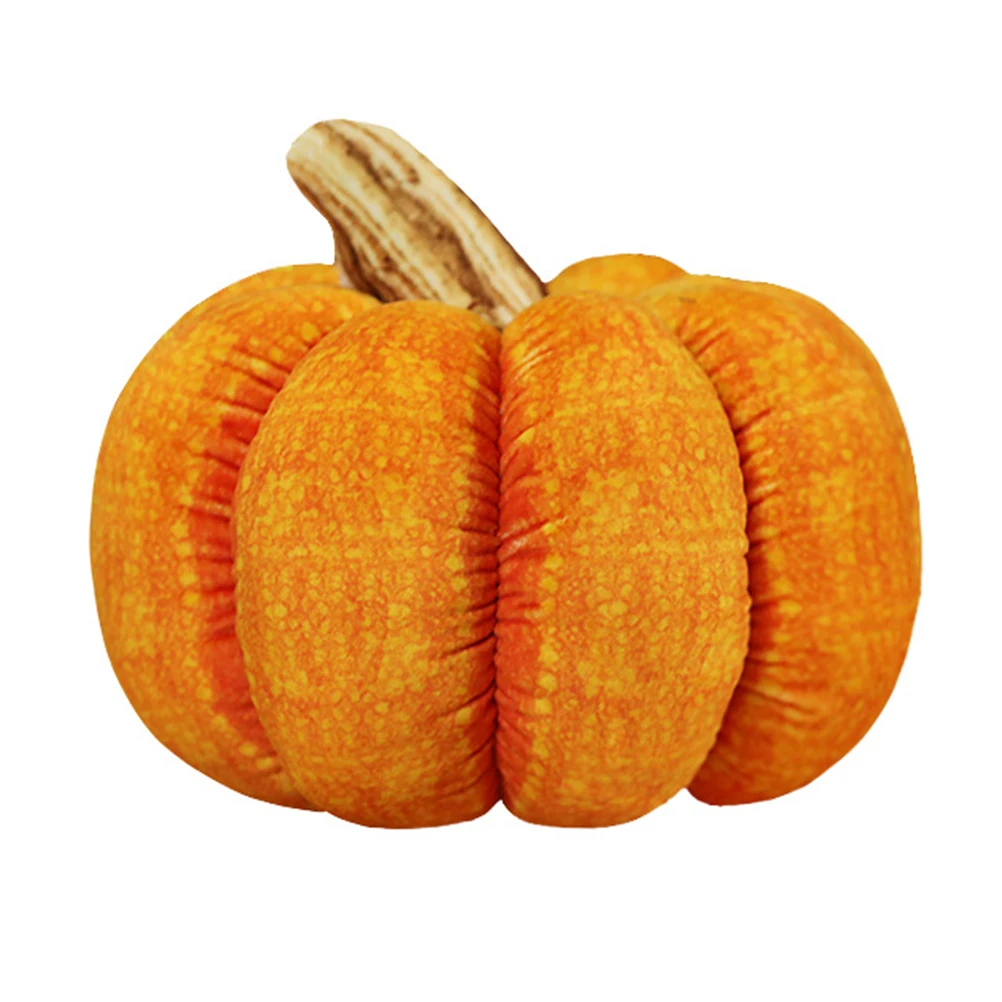 1 шт. плюшевая подушка в виде тыквы креативная полипропиленовая хлопчатобумажная