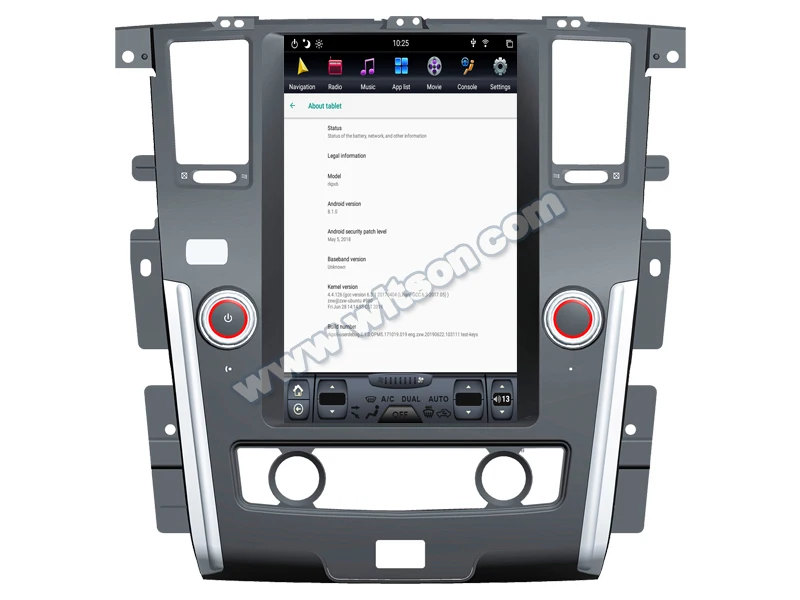 Автомобильный gps-навигатор WITSON мультимедийный видеоплеер 4 Гб + 64 ГБ Android 9 0 для NISSAN