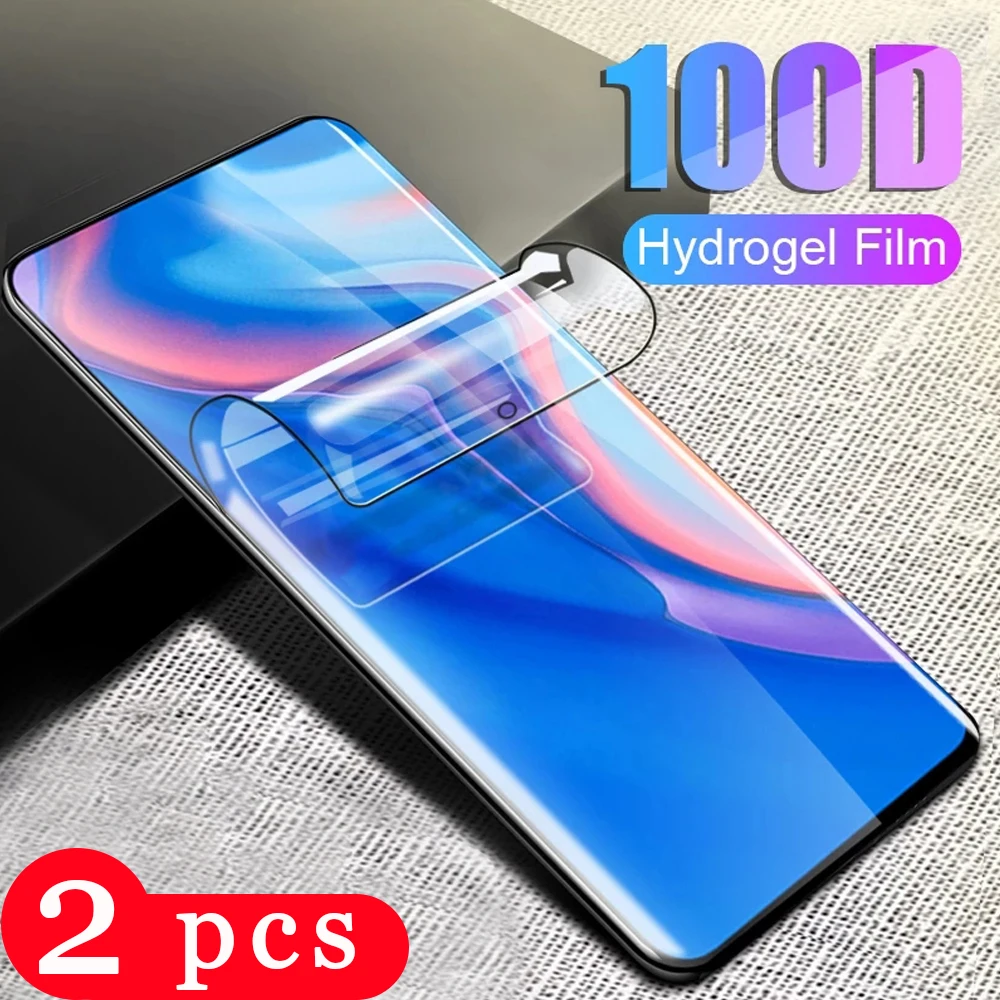 

2Pcs for huawei y9 y9A y9s y8s y8p y7 pro 2019 y6 prime y6p y6s y5 lite 2018 hydrogel film Not Glass phone screen protector film