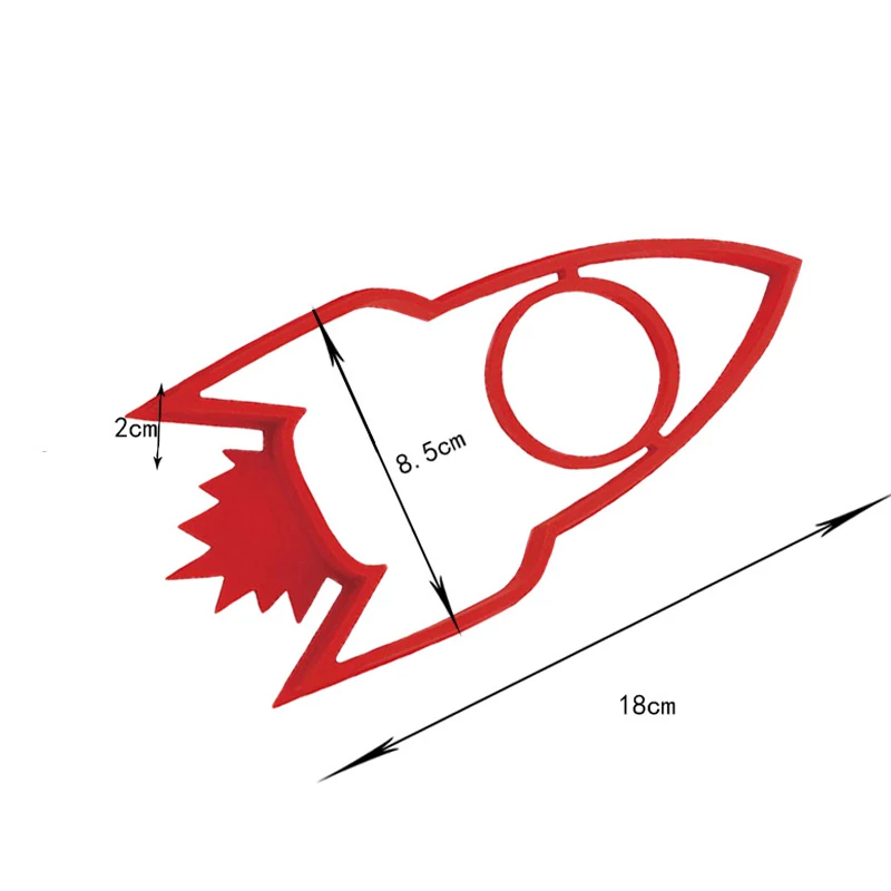 Творческая кухня аксессуары личность форма для жарки яиц в виде ракеты