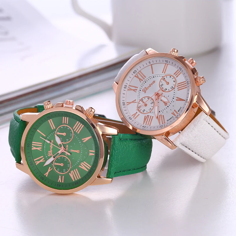 Женские кварцевые часы pinbo роскошные брендовые наручные с кожаным ремешком 2020 |