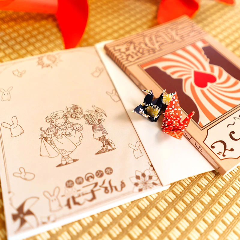 Аниме туалетный пакет Hanako kun косплей Любовь блокнот татуировки наклейки Nene Yashiro