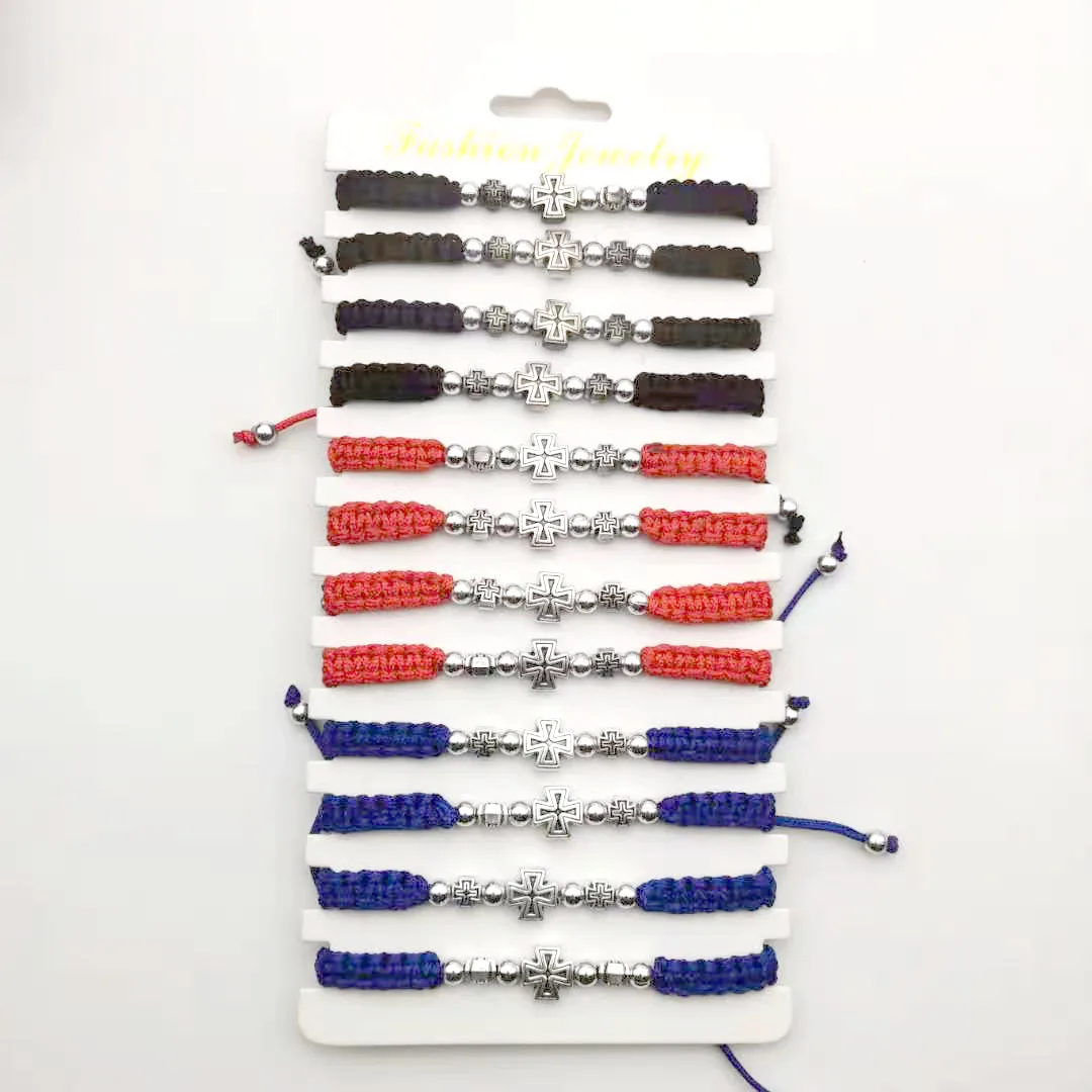 

12pcs Red Glossy Bracelets Can Ward Off Evil Spirits Protect For Men Or Women Girl Adjustable Braided Rope Chain Animal Ankle