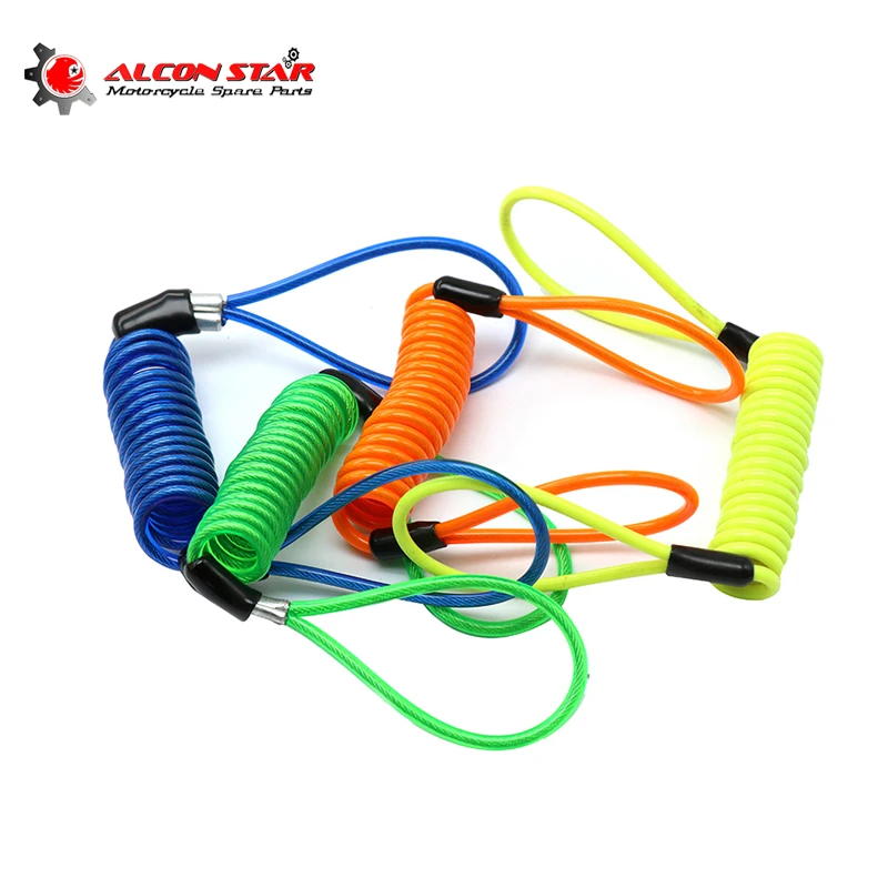 Alconstar Противоугонный трос для мотоциклетного велосипеда диск замок защитные