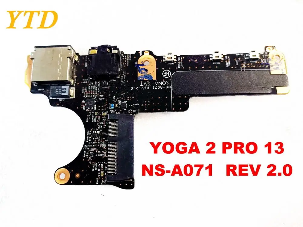 Оригинальная USB плата для Lenovo YOGA 2 PRO 13 аудиоплата NS A071 REV 0 протестирована хорошая