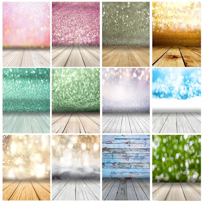 

Vinyl Abstract Bokeh Photography Backdrops Props Glitter Facula Wall And Floor Photo Studio Background 21222 LX-1014