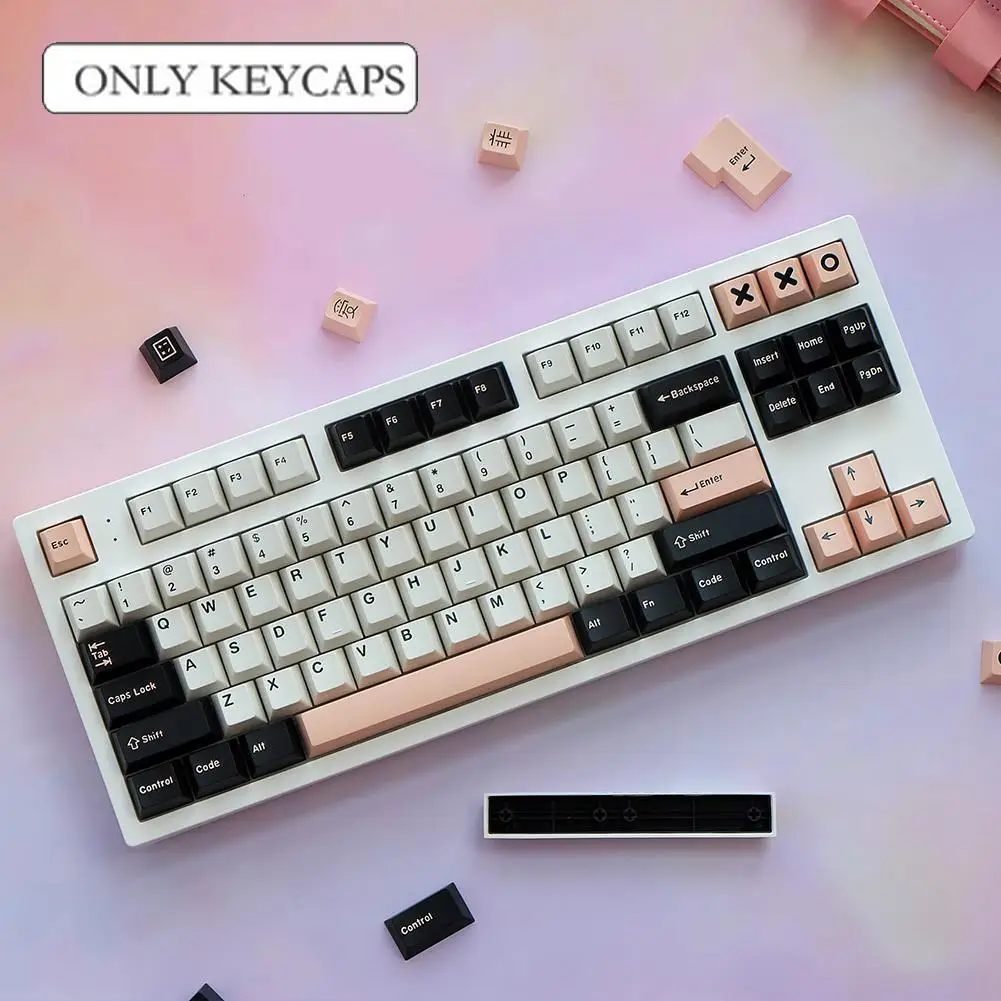 

173 Keys Abs Double Shot Keycap Profile Keycaps For Ansi Iso Layout Original For Mx Mechanical Keyboard H3p3