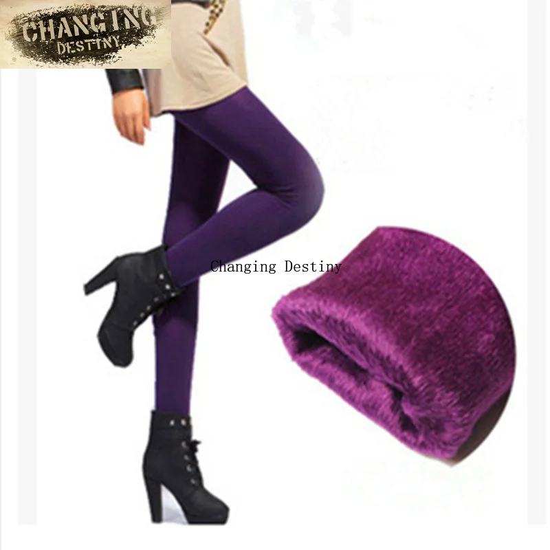 Зимние женские брюки теплые дышащие штаны модные эластичные бархатные толстые