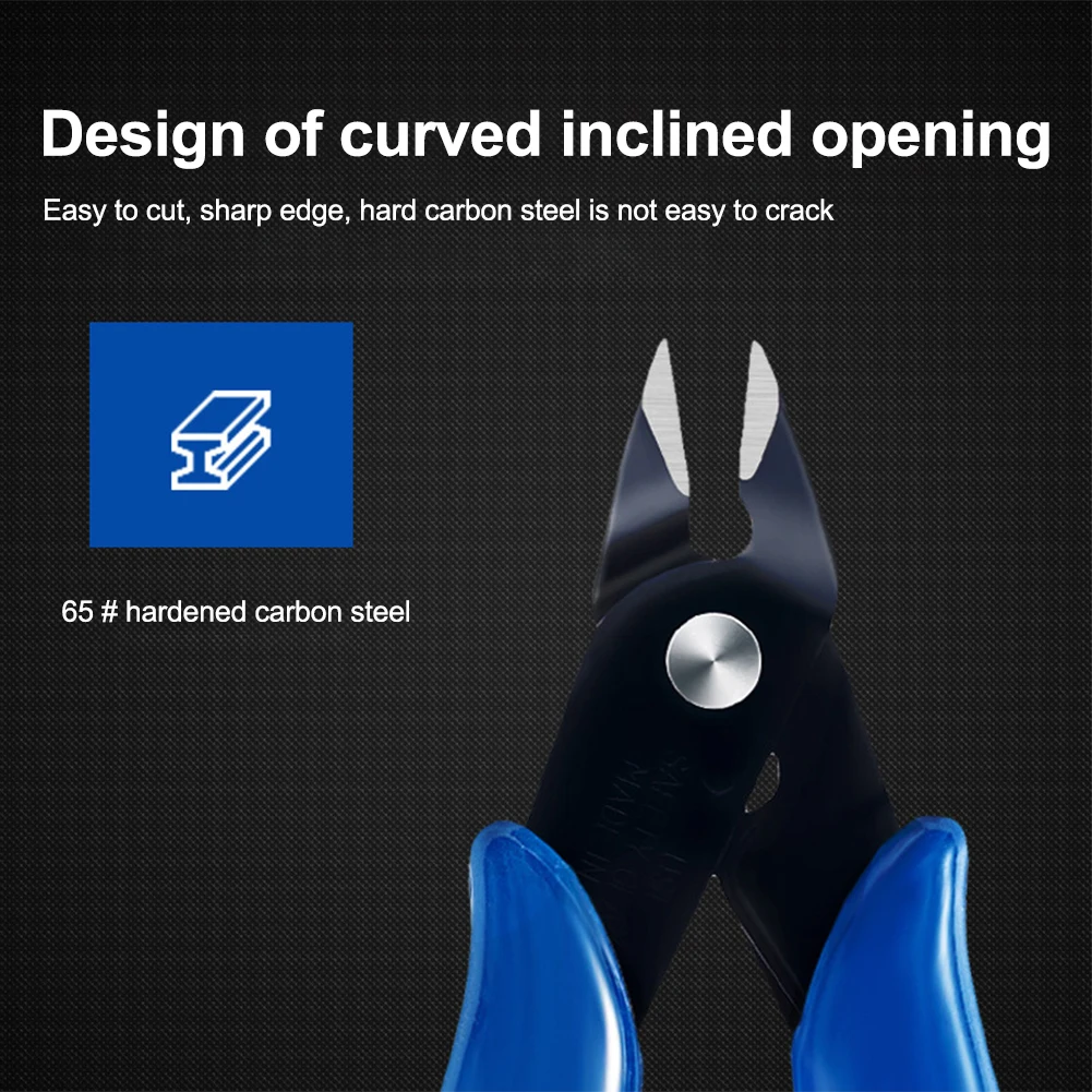 

5pcs/set Cutting Pliers 5inch Portable DIY Gardening Multifunction Internal Spring Easy Grip Wire Cutter Industrial Lightweight